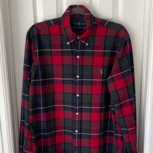 Polo Ralph Lauren Men’s Multicolor Classic Fit Button-down Shirt Size M